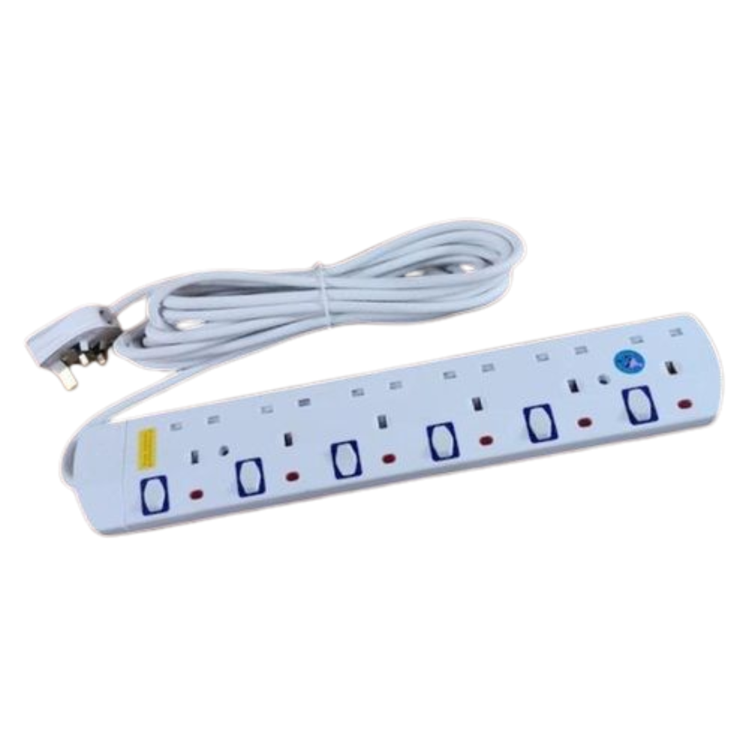 JSB 6 Way 10M Power Extension