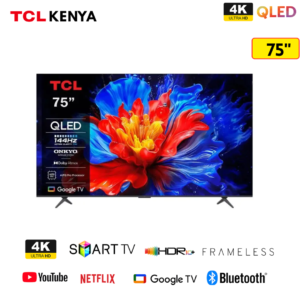 TCL 75P8L 75 Inch Premium QLED 4K Smart TV – 2026 QD-Mini LED, 144Hz