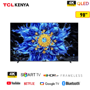 TCL 98P8L 98 Inch Premium QLED 4K Smart TV – 2026 QD-Mini LED, 144Hz