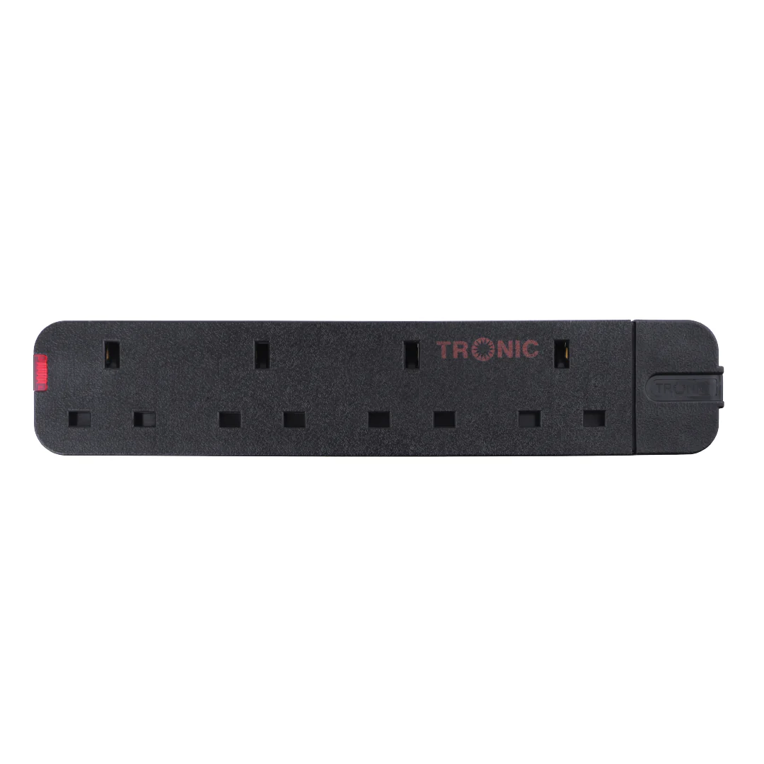 Tronic 4 way Extension Black – TCL East Africa Kenya Tronic TRK7864-BK Extension 4 way Black